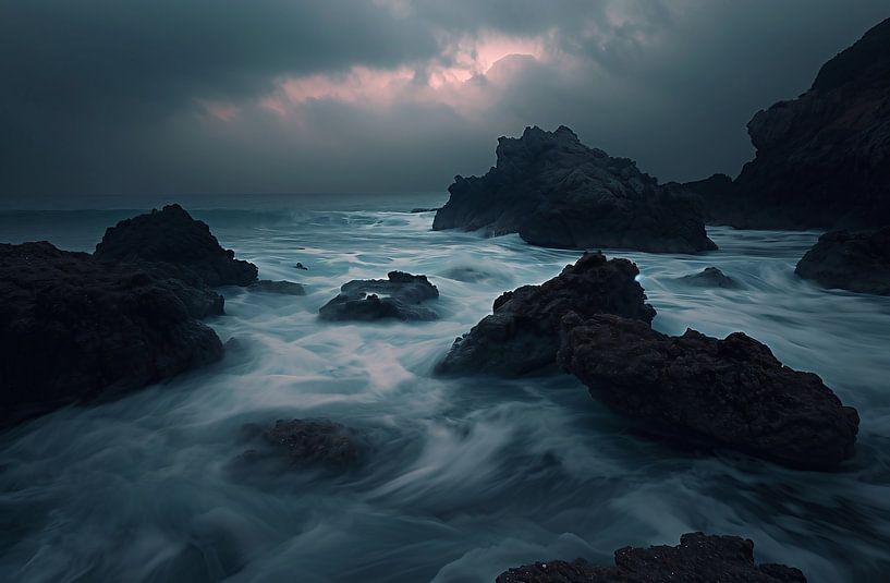 Aan de kust van fernlichtsicht