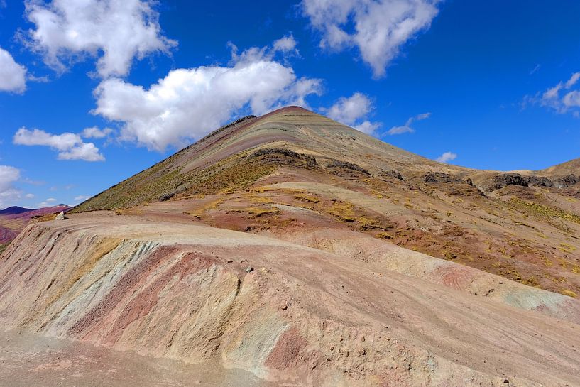 The Rainbow Mountains in Peru by Gerhard Albicker