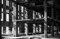 An abandoned factory building