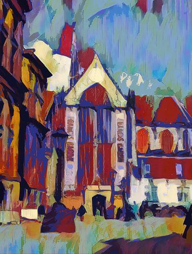 Amsterdam - Dam and Nieuwe Kerk