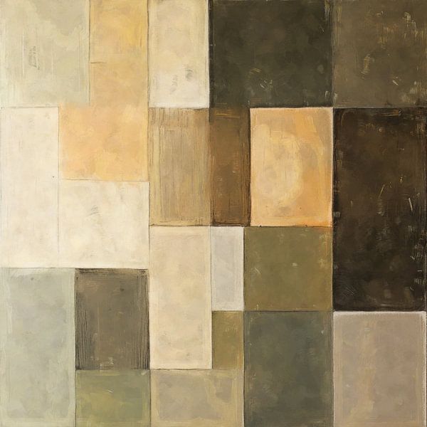 Quieting Balance - Japandi Work with Organic Shapes by Whale & Sons