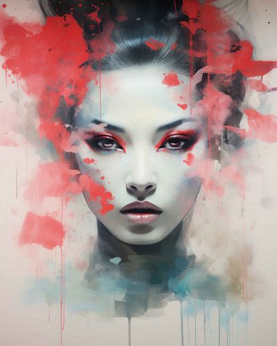 Unveiling in Red | woman