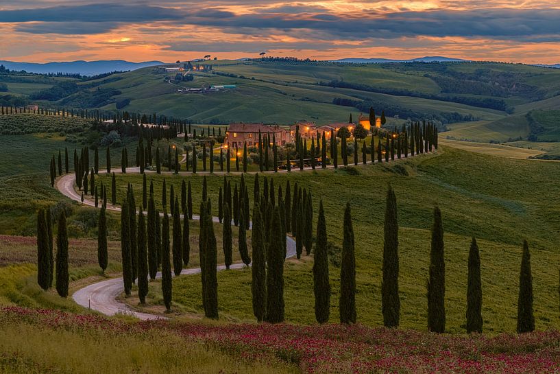 Sunset at Baccoleno by Henk Meijer Photography