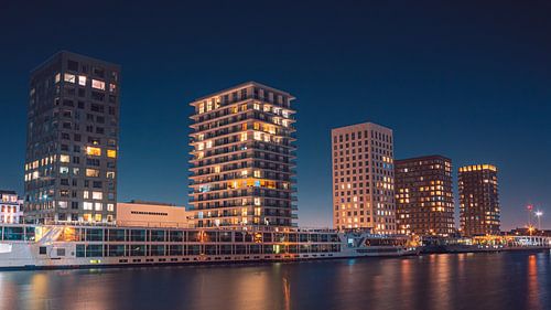 Tours résidentielles et bateau au Kattendijkdok à Anvers | Panorama | Photographie urbaine