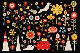 Minimalist floral composition by Art & Soul Creations