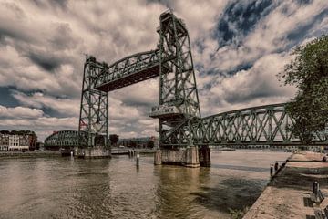 Pont Koningshaven De Hef à Rotterdam sur Peter Jongeling