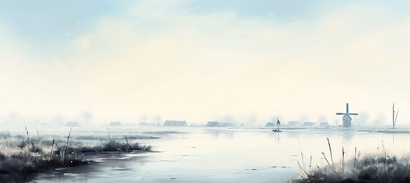 Landscape by Eye catching paintings