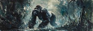 Majestätischer Gorilla