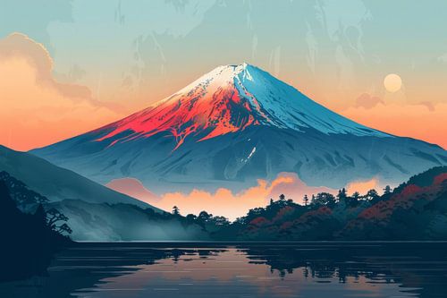 Mount Fuji von Poster Art Shop