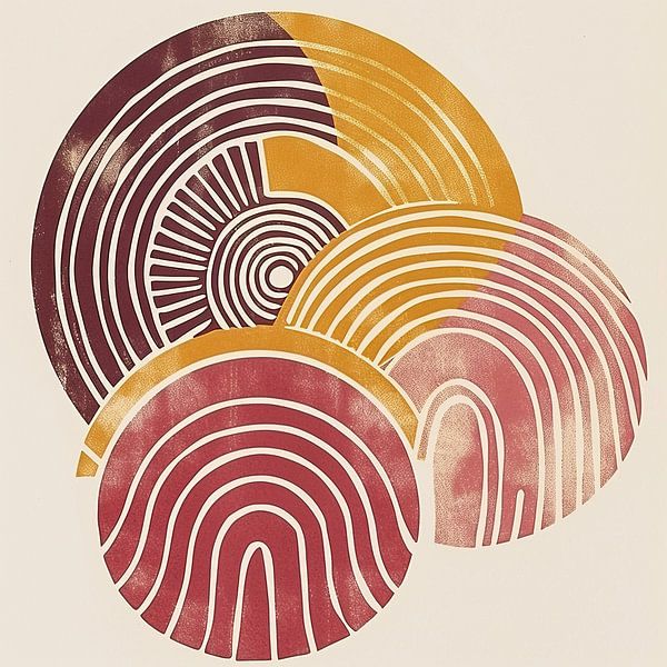 Modern abstract forms by Modern Collection