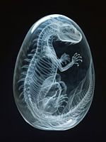 Durchsichtiges Reptilienei / Drachenei