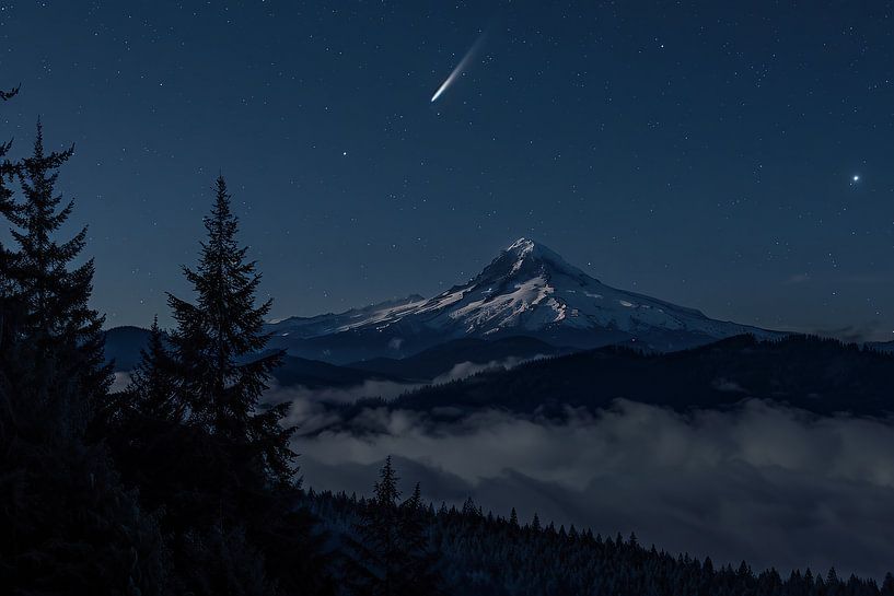 Geisterhafte Mondnacht von fernlichtsicht
