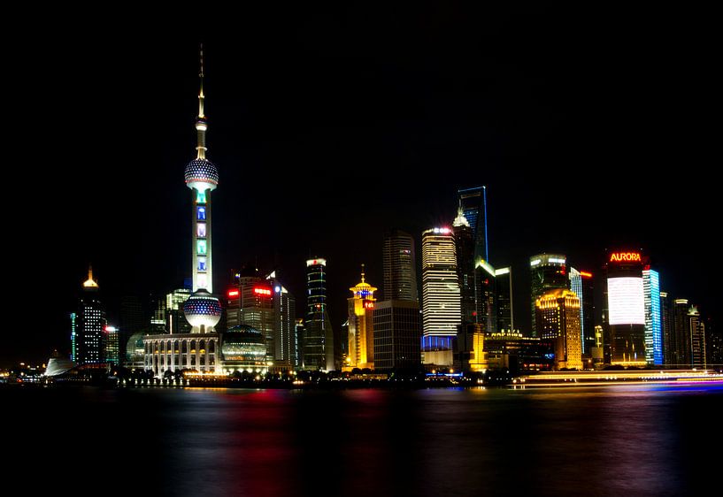 Le Bund de nuit par Ron Van Rutten