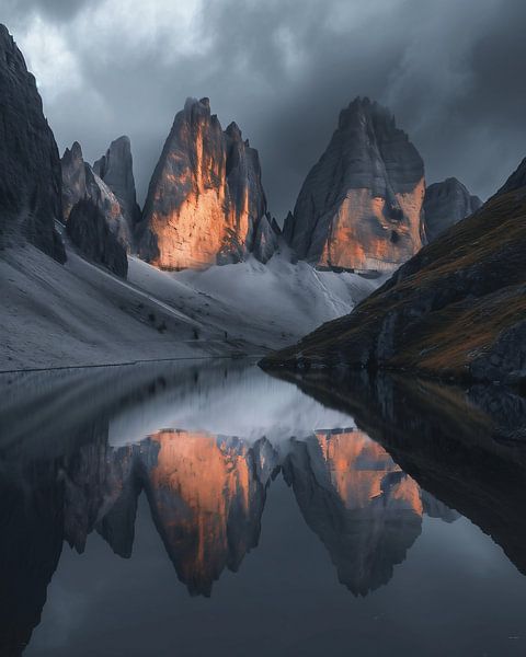 Abenteuer in den Bergen von fernlichtsicht