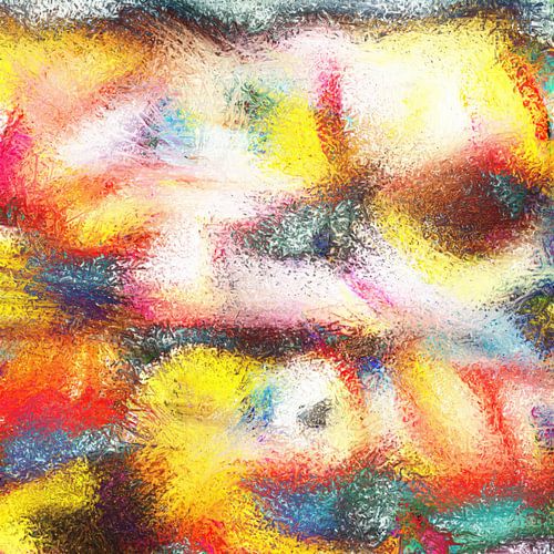 Abstrakter Basse-Pointillismus I