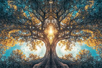 levensboom tree of life spiritueel van Egon Zitter
