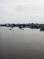 Minimalist view of Amsterdam