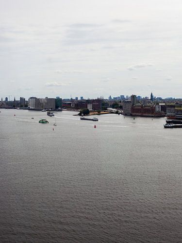 Vue minimaliste d'Amsterdam