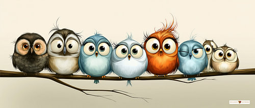Funny Little Birds