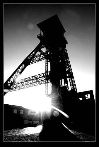 Een oude mijn in t zonnetje