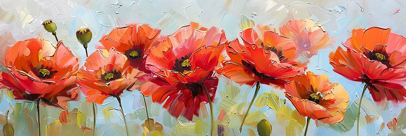 Mohn von Poster Art Shop