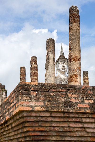 Buddha-Statue in Sukhothai, Thailand von Sofie Bogaert