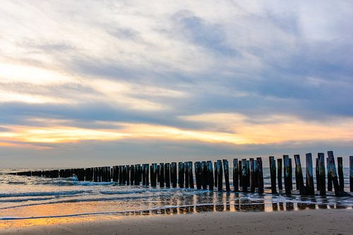 Zonsondergang in Zeeland