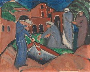 Josef Eberz - Begräbnis (1915)