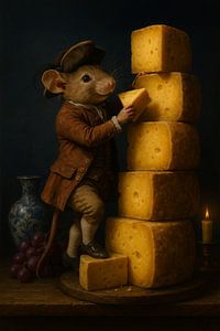 Der Aufstieg des Mäuse-Ritters auf den Käse