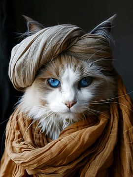 Tibetaanse kat van haroulita