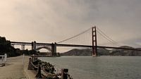 Golden Gate Bridge - San Francisco  van Josina Leenaerts thumbnail