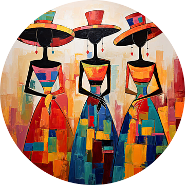 Dames met hoed van Bert Nijholt