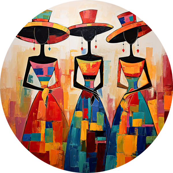 Dames met hoed van Bert Nijholt