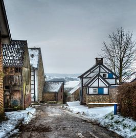 Limburgs winterlandschap by Wim Roebroek