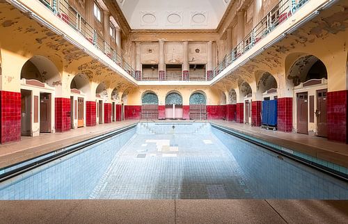 Piscine abandonnée à Bathhouse.