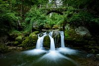 waterval in Luxemburg (Müllertal)
