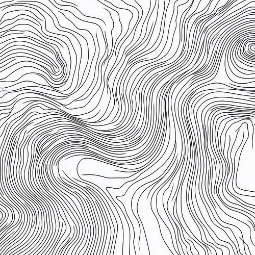 Vagues de lignes