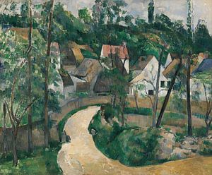 Abzweigung der Straße (um 1881)
