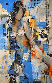 Abstrakte menschliche Silhouette von pol ledent