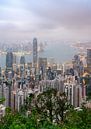 Vue de Hong Kong depuis le pic Victoria par Lorena Cirstea Aperçu
