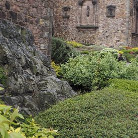 Edinburgh castle - achterzijde kapel/kerk van het kasteel van Annie Lausberg-Pater