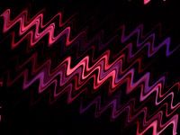 Abstract dynamic pattern in pink and blue