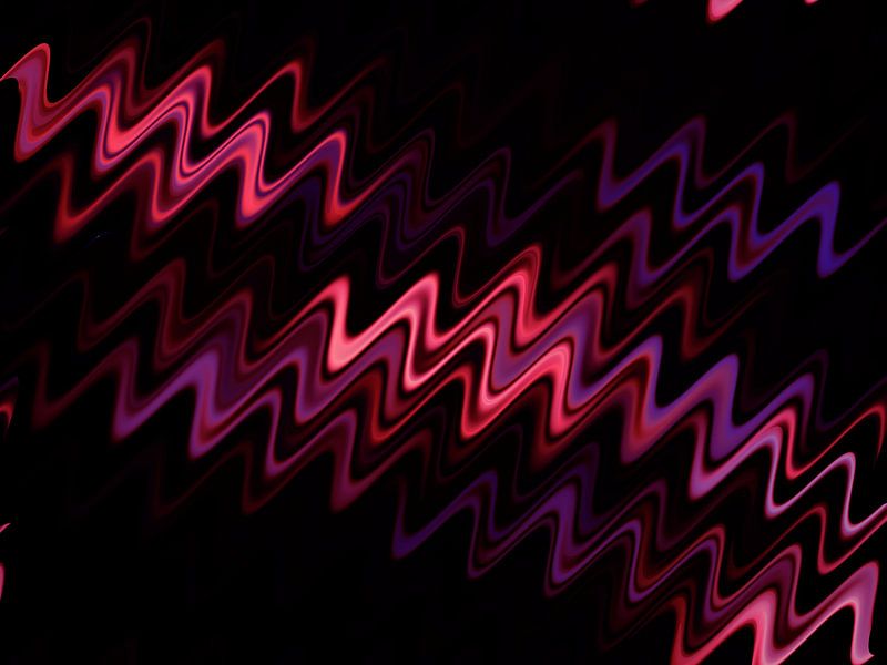 Abstract dynamisch patroon in roze en blauw van art559