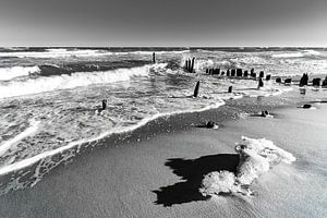 Winter an der Küste der Ostsee bei Kühlungsborn