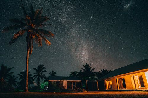Galaxy in Aitutaki, Cook Islands