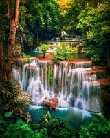 Huay Mae Khamin waterfall Thailand