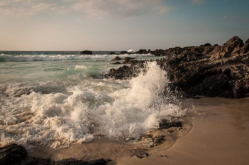 Golf op het strand van Hawaii