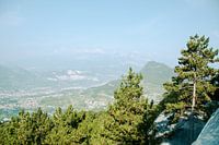 Blick über das Tal von Arco, Italien