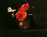 Still life poppies daisies by Gisela- Art for You thumbnail