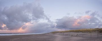 Dunes at the dutch coast in panorama by iPics Photography